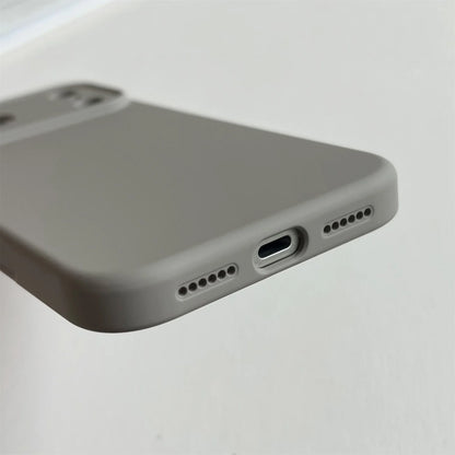 TPU Shockproof Cover For iPhone 17 16  Pro Max For iPhone 17Air 16 15 14 Pro Case Liquid Silicone Original TPU Protect Case