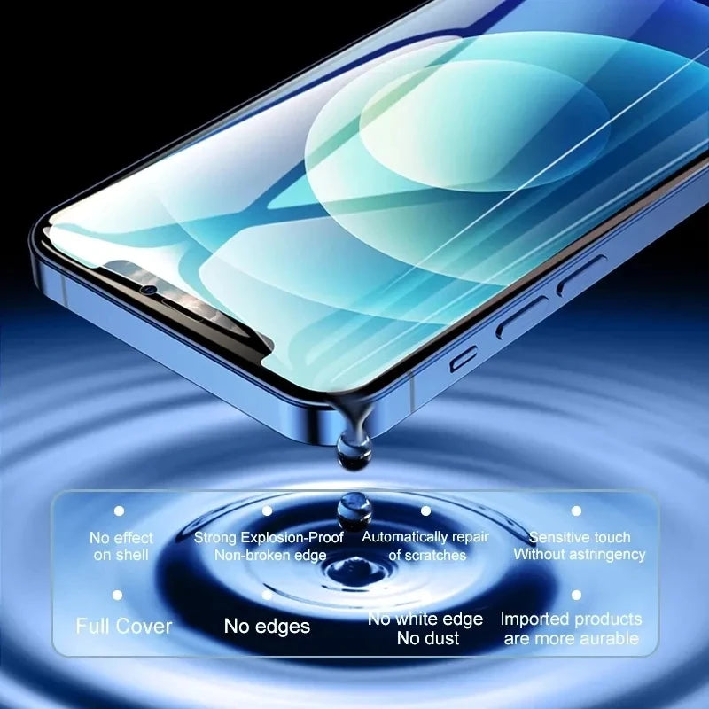 3Pcs Screen Protector For iPhone 6 7 8 Plus SE 2020 2022 Hydrogel Film
