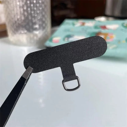 3/5pcs Mobile Phone T-shaped Strap Plate Sheet Cellphone Case Braid Lanyard Accessories Weave Card for iPhone 12 13 14 15 Xiaomi