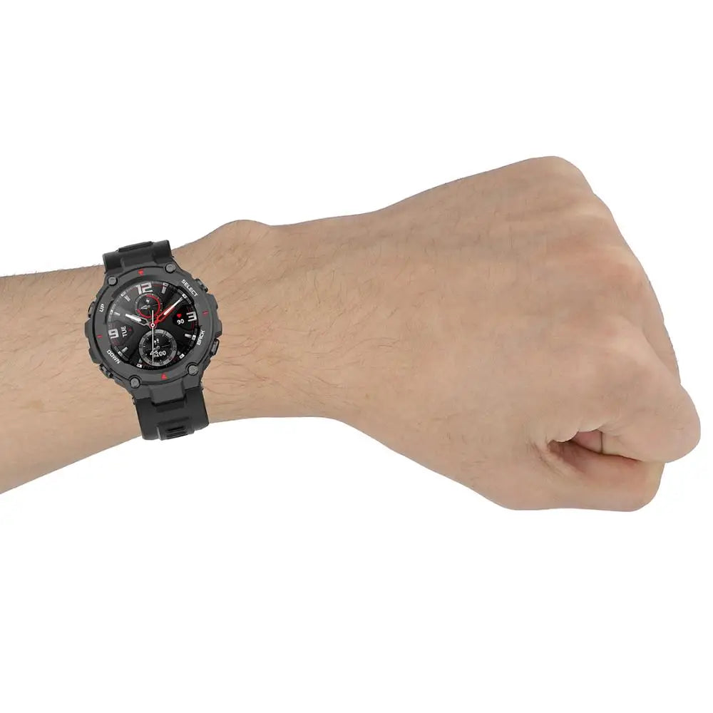 Watch Band For Xiaomi Amazfit T-Rex Pro Silicone Soft Wrist Strap Replacement Bracelet For Huami Amazfit Trex Sport Strap Correa