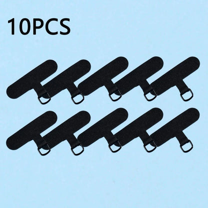 10/5/1Pcs Universal Tpu Mobile Phone Anti-lost Xyun Lanyard Card Gasket Nylon Detachable Phone Hanging Cord Strap Patch Tether