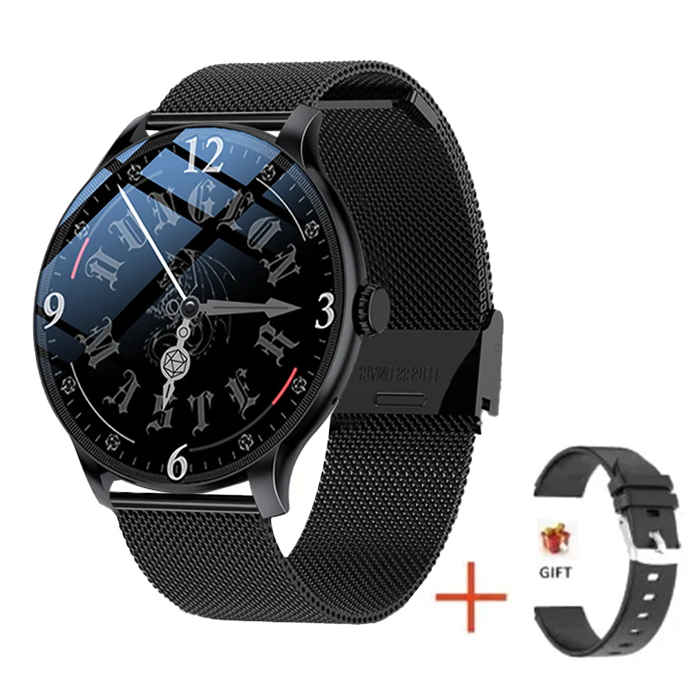 LXASFIT 2025 New Smart Watch Heart Rate Sleep Health Monitor Bluetooth Talk Ladies Sport Smart Watch for Android IOS