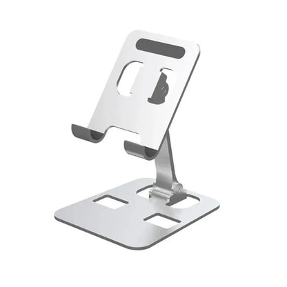 Xikcu Foldable Desk Phone Holder Mount Stand For iPhone 12-16 Universal Mobile Phone Holder Tablet Desktop Aluminum Alloy Holder