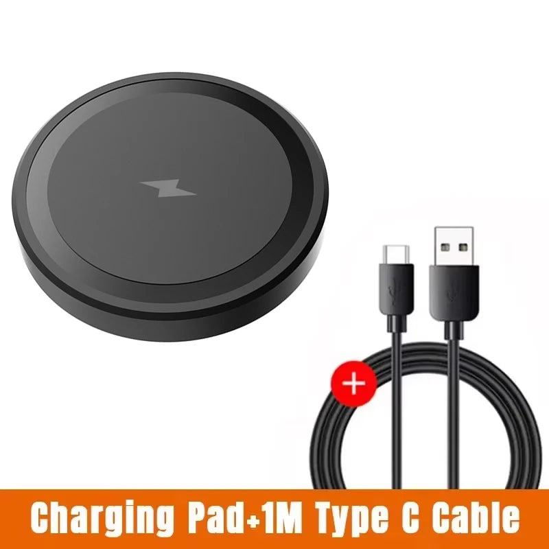 Mini Magnetic Wireless Charger Phone Pad For Magsafe iPhone 17 16 15 14 13 12 Pro Max Airpods 4 Pro Magnet Fast Charging Station