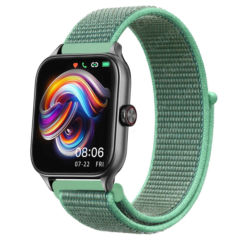 20mm 22mm Nylon Loop For Amazfit GTS4/2/3/3pro/2e/GTS2 Mini/GTR 4 42/47mm/GTR 2e/stratos bracelet for Amazfit bip/U/S/lite strap