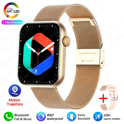 2025New Smartwatch Multi-functional Bluetooth Call Health Monitor Music Control Sports IP68 Waterproof Smart Watch For Men Women