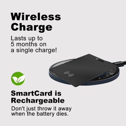 Wallet Tracking  Card Ultra-thin GPS Location Smart Anti-loss Tag for Smart Phone Find My Bluetooth Device Wireless Charging