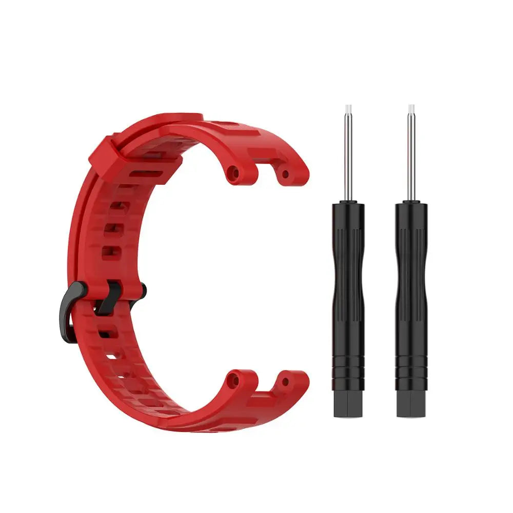 Watch Band For Xiaomi Amazfit T-Rex Pro Silicone Soft Wrist Strap Replacement Bracelet For Huami Amazfit Trex Sport Strap Correa
