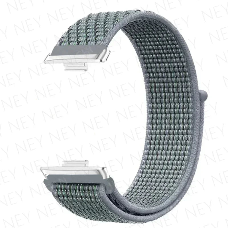 Nylon Strap For Huawei Watch Fit 3 4 Replacement Bracelet Nylon Loop Adjustable Band Soft Wristband Huawei Fit 4 Pro Accessories