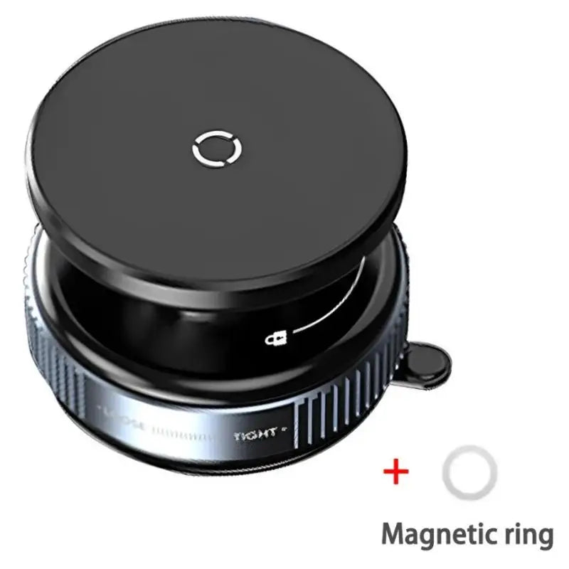 Magnetic Phone Holder Foldable Design 360° Adjustable Vacuum Car Mount For Cell Phone For iphone Live Streaming
