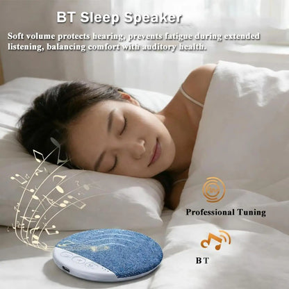 Pillow Speaker Portable Headphones with White Noise Bone Conduction Under Pillow Sleep Speaker for Bed Bedroom Bedside