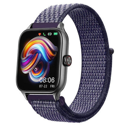 20mm 22mm Nylon Loop For Amazfit GTS4/2/3/3pro/2e/GTS2 Mini/GTR 4 42/47mm/GTR 2e/stratos bracelet for Amazfit bip/U/S/lite strap