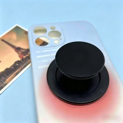 Magnetic Safe Ring Stand for iPhone 15 14 13 12 11 Samsung Xiaomi Mobile Phone Grip Holder Folding Pocket Support