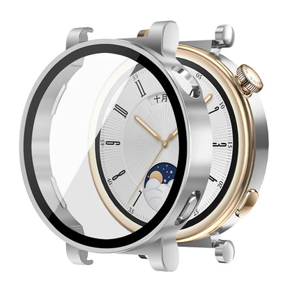 Tempered Glass+Case For Huawei Watch GT4 46mm Full Coverage Bumper Screen Protector Cover For Huawei Watch GT 4 41mm Accessories