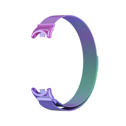Metal strap For Xiaomi Mi Band 8 9 MIlan Wrist Metal Bracelet Screwless Stainless Steel for Mi Band 9 8Strap Wristbands Pulseira