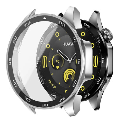 Tempered Glass+Case For Huawei Watch GT4 46mm Full Coverage Bumper Screen Protector Cover For Huawei Watch GT 4 41mm Accessories