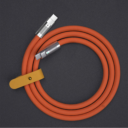 New 120w 6A Super Fast Charge PD Type C Liquid Silicone Cable Quick Charge 1M 1.5M 2M Usb Cable Usb C to C Charger Cable