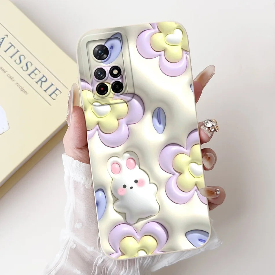 For Xiaomi Poco M4 Pro 5G PocoM4 Cute New Design Phone Case For Poco M4 Pro M 4 M4Pro 4G 5G Shockproof Soft Silicone Cases