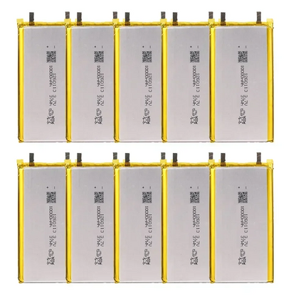 3.7V 10000mAh 1260110 Li-polymer Battery Lithium Polymer Rechargeable Batteries for Toy Power Bank GPS Laptop Camping Lights Diy
