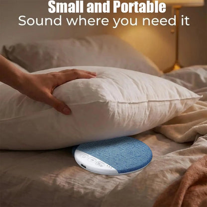 Pillow Speaker Portable Headphones with White Noise Bone Conduction Under Pillow Sleep Speaker for Bed Bedroom Bedside