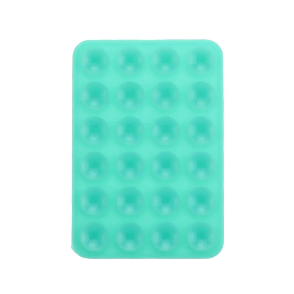 2pcs Double Sided Silicone Suction Cup Mobile Phone Suction Cup With Adhesive Pad Silicone Pad Rubber Suction Cup ﻿