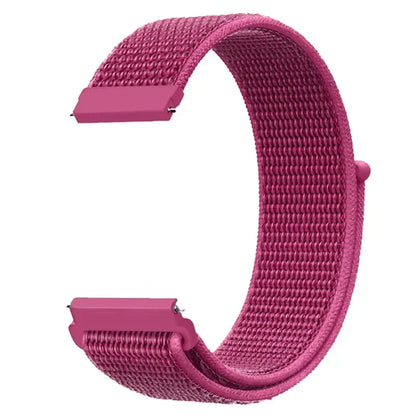 20mm 22mm Nylon Loop Strap For Garmin Forerunner 55 165 265 965 255 Active 5/Vivomove Trend/Vivoactive 5/Venu 3/2 Bracelet Belt