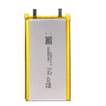 3.7V 10000mAh 1260110 Li-polymer Battery Lithium Polymer Rechargeable Batteries for Toy Power Bank GPS Laptop Camping Lights Diy