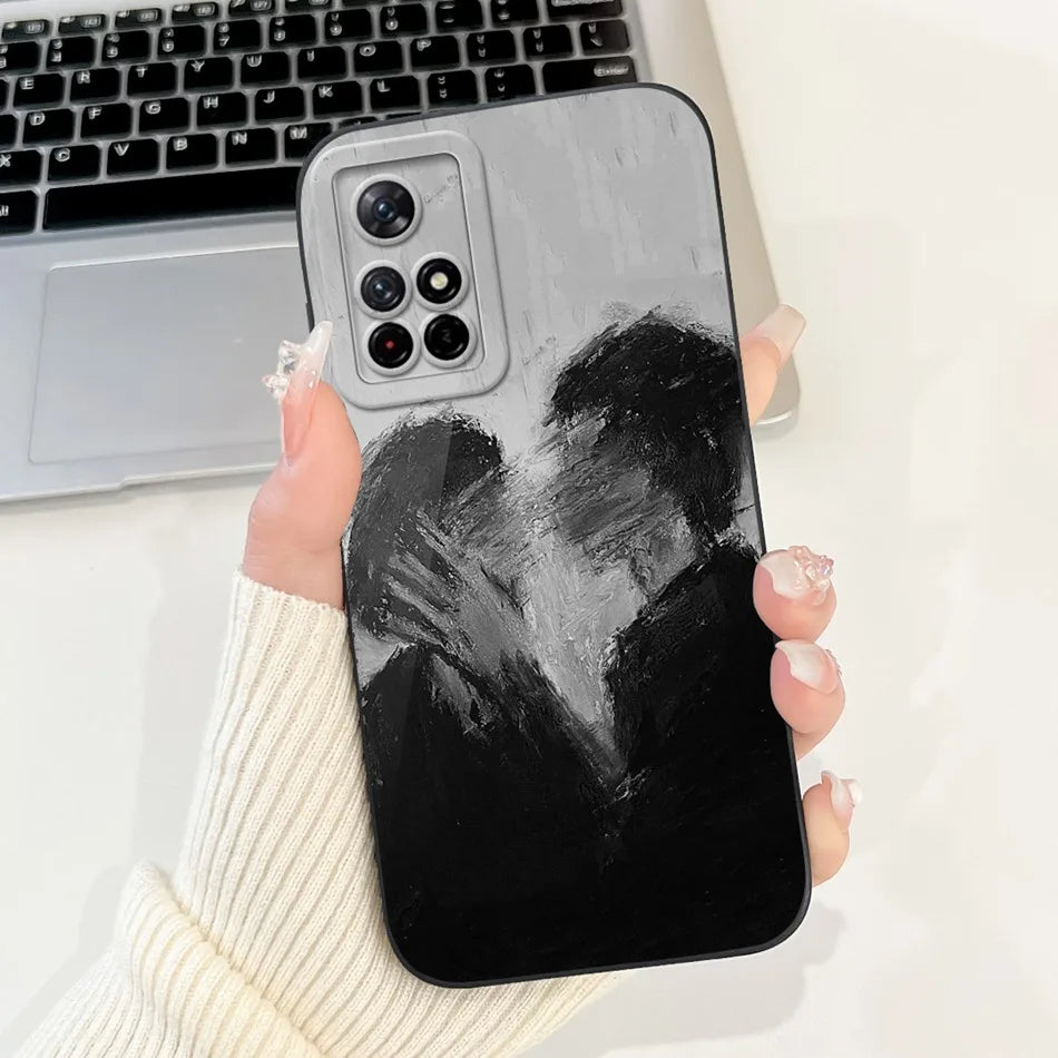 For Xiaomi Poco M4 Pro 5G PocoM4 Cute New Design Phone Case For Poco M4 Pro M 4 M4Pro 4G 5G Shockproof Soft Silicone Cases