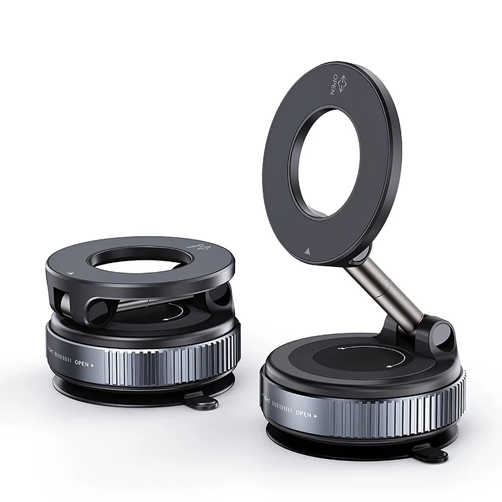 Folding Strong Magnetic Phone Holder 360° Rotation Adjustable Car Phone Stable Support For iPhone Huawei Xiaomi Dashboard Stand