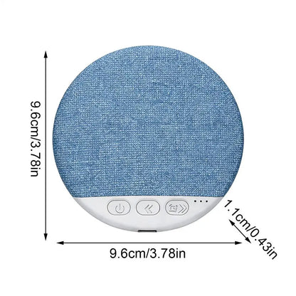 Pillow Speaker Portable Headphones with White Noise Bone Conduction Under Pillow Sleep Speaker for Bed Bedroom Bedside