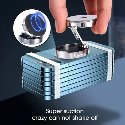 Universal Magnetic Car Phone Holder 360 Rotation For iPhone 17 Smart Phones Mount Holders  Accessories Foldable Dashboard Mount