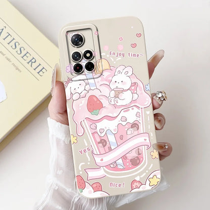 For Xiaomi Poco M4 Pro 5G PocoM4 Cute New Design Phone Case For Poco M4 Pro M 4 M4Pro 4G 5G Shockproof Soft Silicone Cases