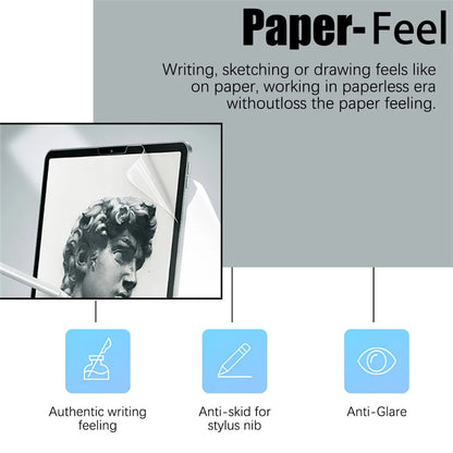 3Pcs Paper Feel Like Screen Protector For ipad Air 11 Pro 13 2024 10th 9th Generation 8 7 6 Air 5 4 Pro 11 12.9 10.5 M5 No Glass