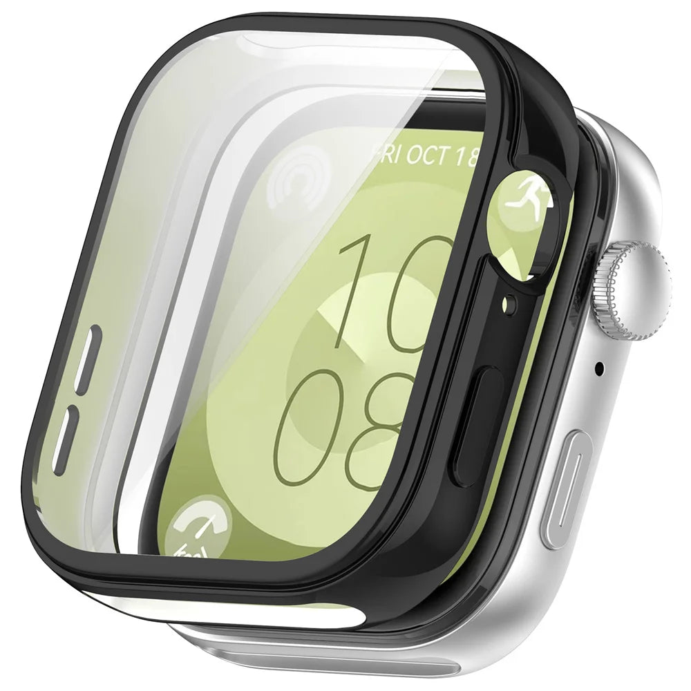 TPU Protection Case Shockproof Cover For Huawei Watch Fit 3 Transparent Case For Huawei Fit3 Smartwatch Shell Frame Accessories