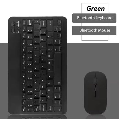 New 10-inch mobile phone pad universal wireless Bluetooth keyboard mouse mute control keyboard convenient mini  mouse keyboard