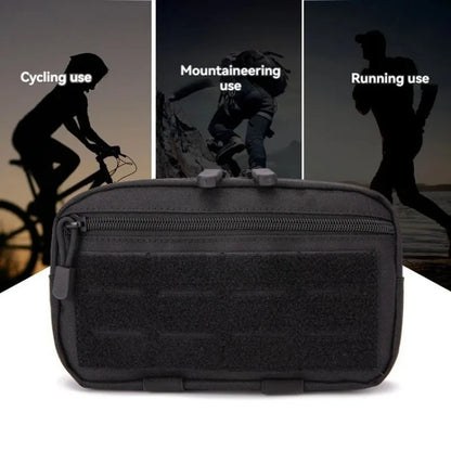 Tactical MOLLE Waist Pouch Compact EDC Utility Bag Phone Tool Storage Outdoor Hunting Hiking Accessory