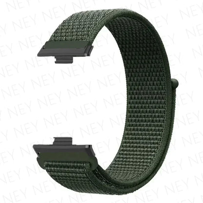 Nylon Strap For Huawei Watch Fit 3 4 Replacement Bracelet Nylon Loop Adjustable Band Soft Wristband Huawei Fit 4 Pro Accessories