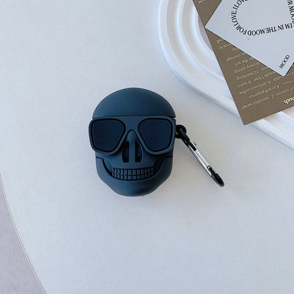 Cute 3D Cartoon Skulls Silicone Case For AirPods 2 3 Pro Pro2 Pro3 Earphone Headphone Protect Cover