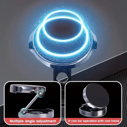 Universal Magnetic Car Phone Holder 360 Rotation For iPhone 17 Smart Phones Mount Holders  Accessories Foldable Dashboard Mount