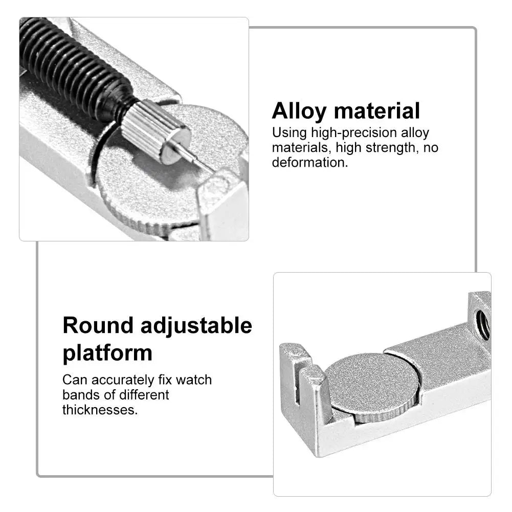 Watch Band Strap Link Pin Remover Repair Tool Pack of 3 Extra Pins Replacement Remover Spring Bar Set Watch Adjuster
