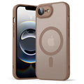 Luxury Matte Magnetic Translucent Case For iPhone 16e Shockproof Protective Cover For Magsafe iPhone 17e Wireless Charge Cover