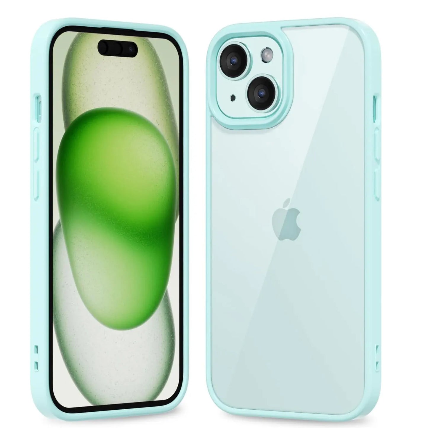 Luxury Soft Transparent Case For iPhone 16 15 14 13 12 11 Pro Max Mini XS SE 7 8 Plus 12 Mini Candy Shockproof Bumper Cover Case