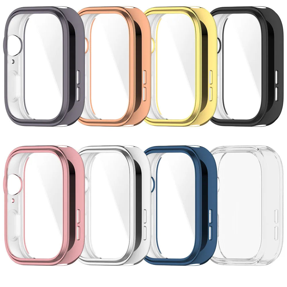 TPU Protection Case Shockproof Cover For Huawei Watch Fit 3 Transparent Case For Huawei Fit3 Smartwatch Shell Frame Accessories