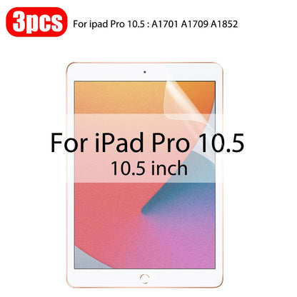 3Pcs Paper Feel Like Screen Protector For ipad Air 11 Pro 13 2024 10th 9th Generation 8 7 6 Air 5 4 Pro 11 12.9 10.5 M5 No Glass