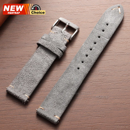 New 14/16/18/19mm 21mm 22mm 20mm Soft Suede Watch Strap for Seiko for Omega Universal Quick Release Bracelet Men Women Wristband