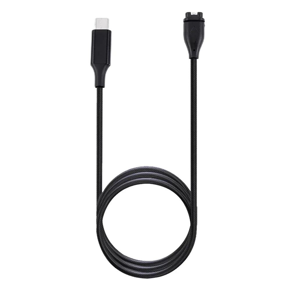 1M USB Charging Cable Data Cord Charger For Garmin Fenix 7 7S 7X 6 6S 6X 5 5X 5S Vivoactive 3 Forerunner 945 935 245 Instinct 2