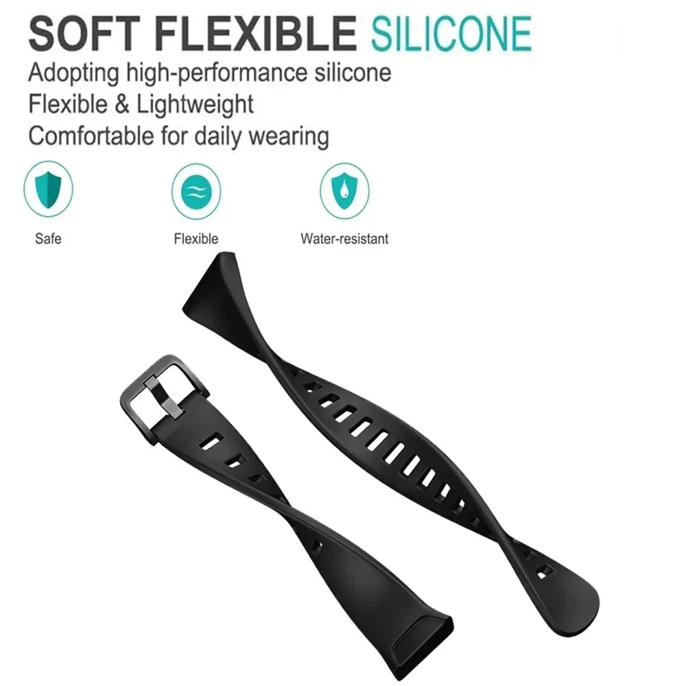 Replacement Sports Strap For Huawei Band 6 Strap Soft Silicone Watch Strap For Honor Band 6 Huawei Band 6 Pro Wristband Strap