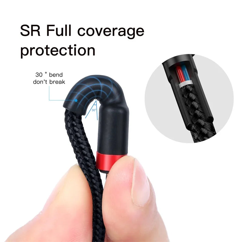 Baseus USB C to USB Type C Cable for MacBook Pro Quick Charge 3.0 60W PD Fast Charging for Samsung Xiaomi mi Charge Cable