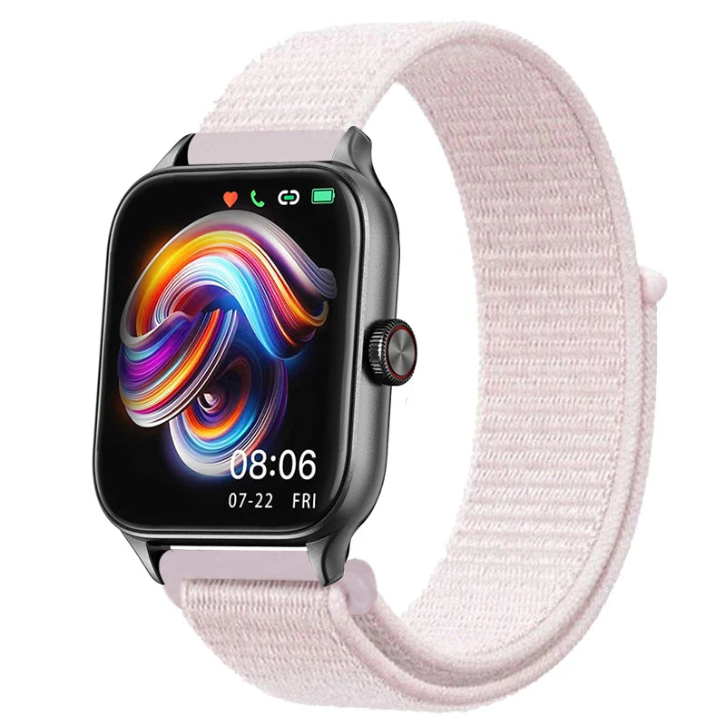 20mm 22mm Nylon Loop For Amazfit GTS4/2/3/3pro/2e/GTS2 Mini/GTR 4 42/47mm/GTR 2e/stratos bracelet for Amazfit bip/U/S/lite strap