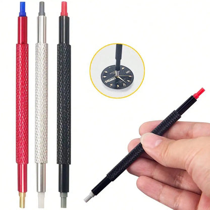 3pcs/set Watch Hands Pressers Pusher Double Head Fitting Accessories Kit For Wristwatch Repair Watchmaker Tools